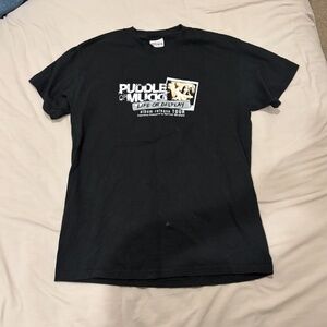 black t-shirt "PUDDLE OF MUDD" size M